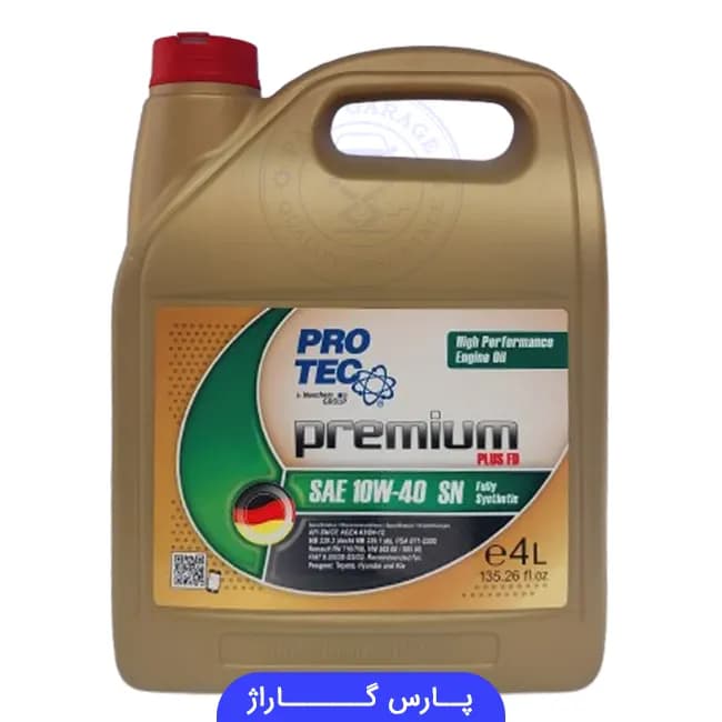 روغن موتور SN پروتک Protech حجم 4 لیتر 10W-40