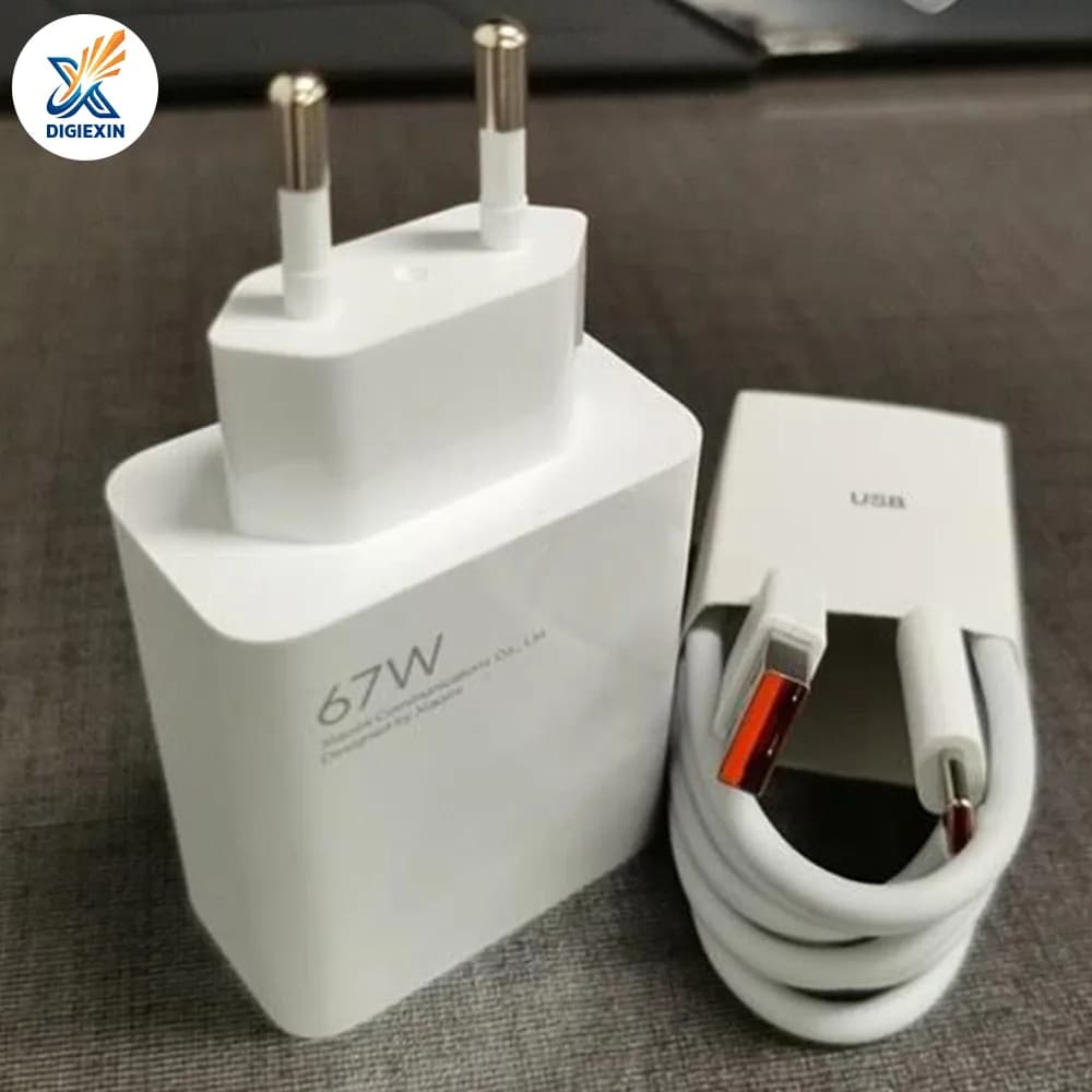 شارژر 67 وات شیامی همراه با کابل اصل — تصویر ۲