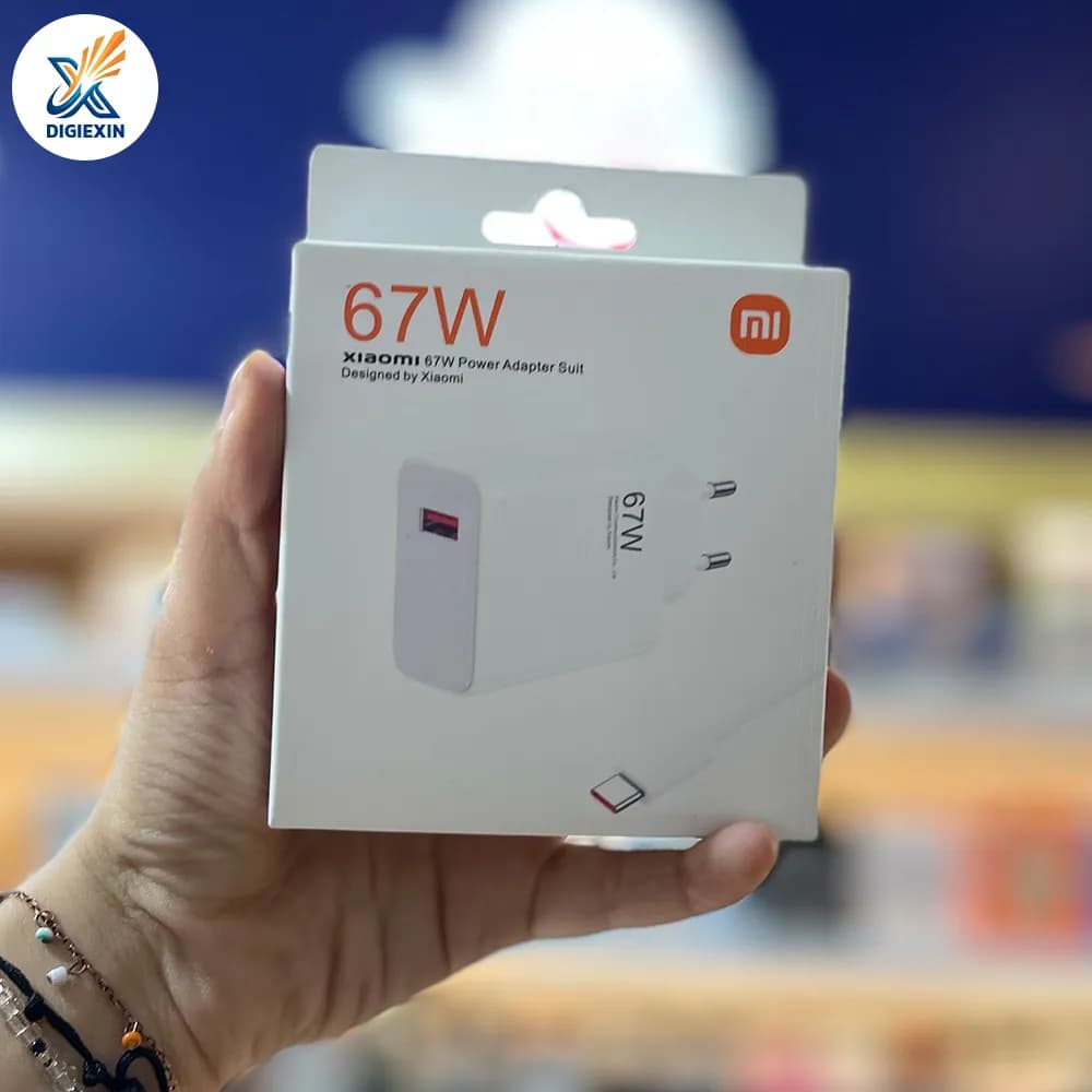 شارژر 67 وات شیامی همراه با کابل اصل — تصویر ۳