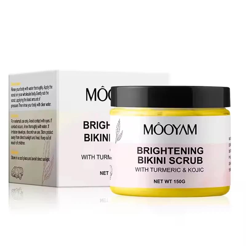 اسکراب روشن کننده پوست نقاط حساس مویام مدل Brightening حجم 150 میلی لیتر — تصویر ۲