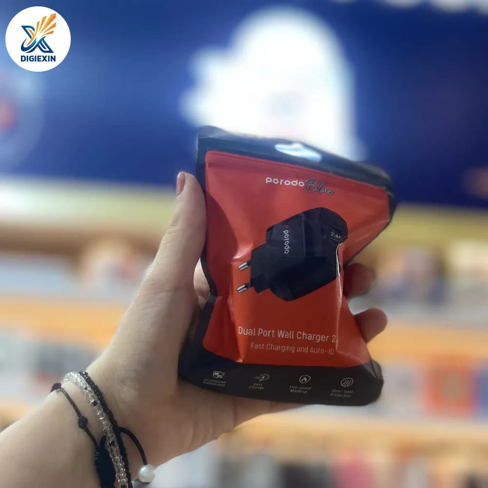 شارژر دیواری پرودو مدل Porodo PB‑C12WEU — تصویر ۲