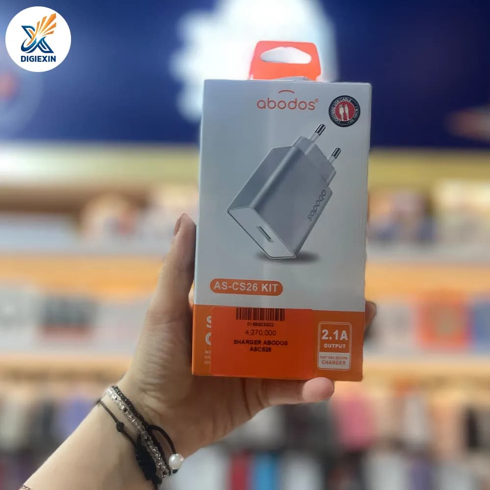 شارژر دیواری آبودوس مدل ABODOS AS‑CS26 KIT — تصویر ۲