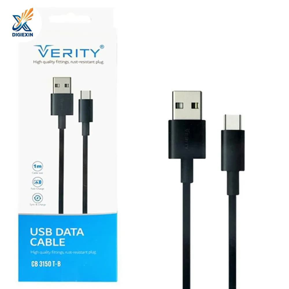 کابل تبدیل USB به USB-C وریتی مدل CB 3150T-B طول 1 متر — تصویر ۳