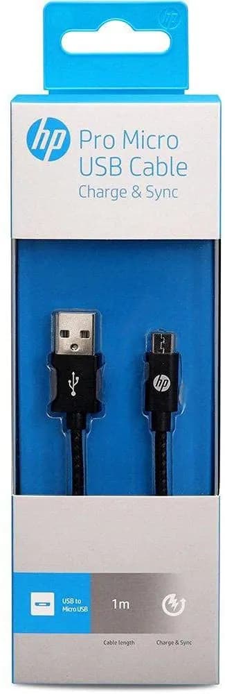 کابل HP مدل Pro | کابل USB-A به Type-C 1 متری با روکش کنفی-ژله‌ای و جریان 2.4 آمپر — تصویر ۲