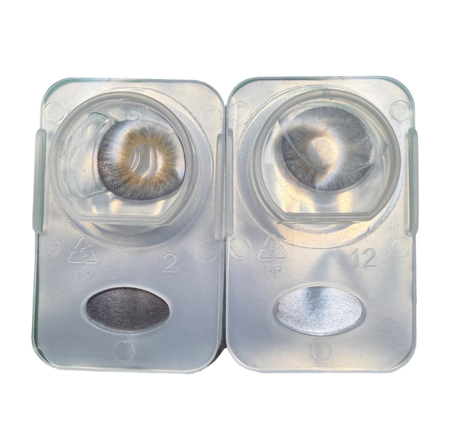 لنز چشم رویال ویژن مدل PLATINIUM کد 33 رنگ طوسی — تصویر ۳