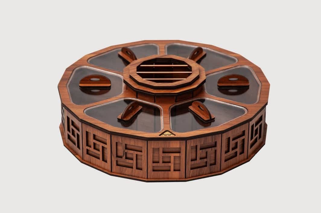 تی بگ وارمری گرد 6 خانه کد 342