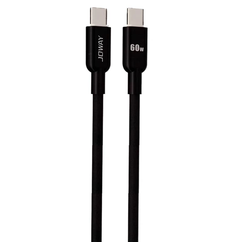 کابل جووی مدل CC-172 | کابل تایپ سی 1 متری با روکش سیلیکون نرم و دوام بالا