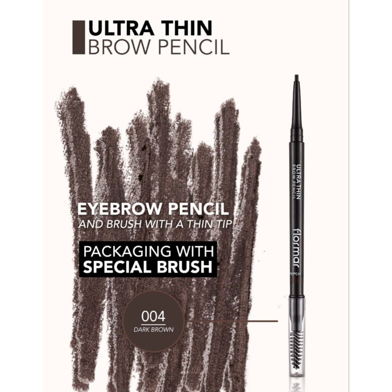 مداد ابرو اولترا تین فلورمارflormar مدل 04 Ultra Thin