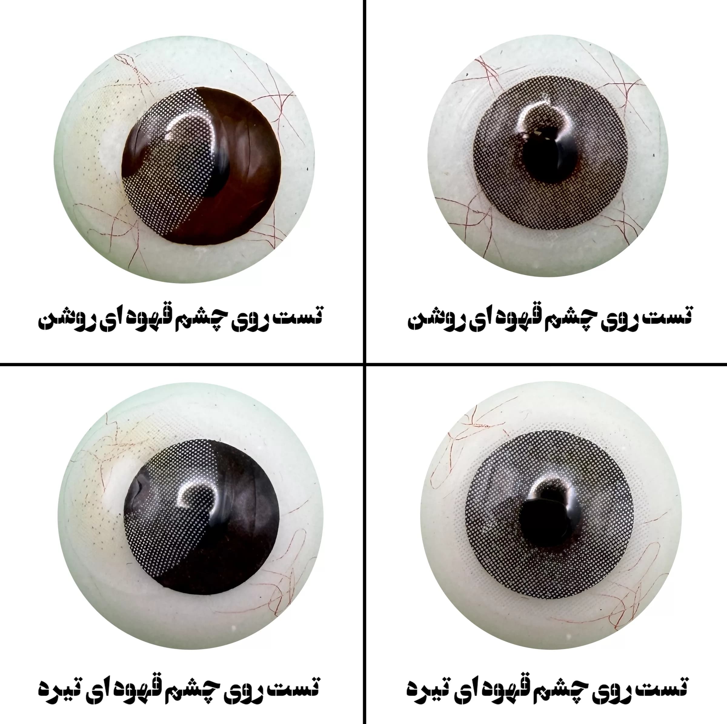 لنز چشم هرا مدل 11 سالانه کد ACPA310 رنگ طوسی سبز بدون دور — تصویر ۲