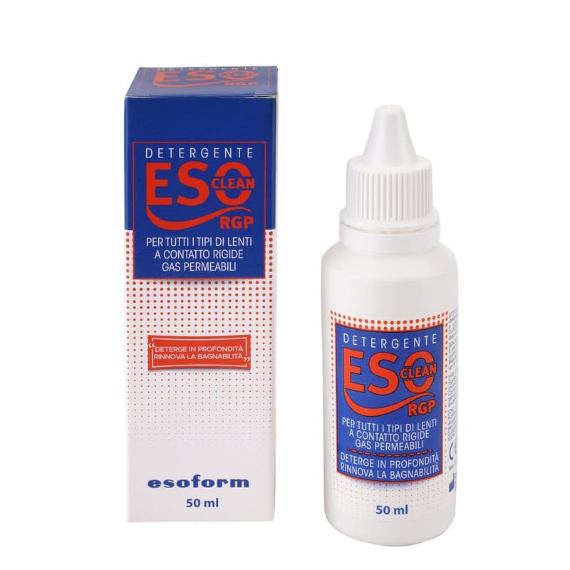 محلول شستشو لنز هارد اسوفرم مدل ESOCLEAN به حجم 50 میلی لیتر — تصویر ۳