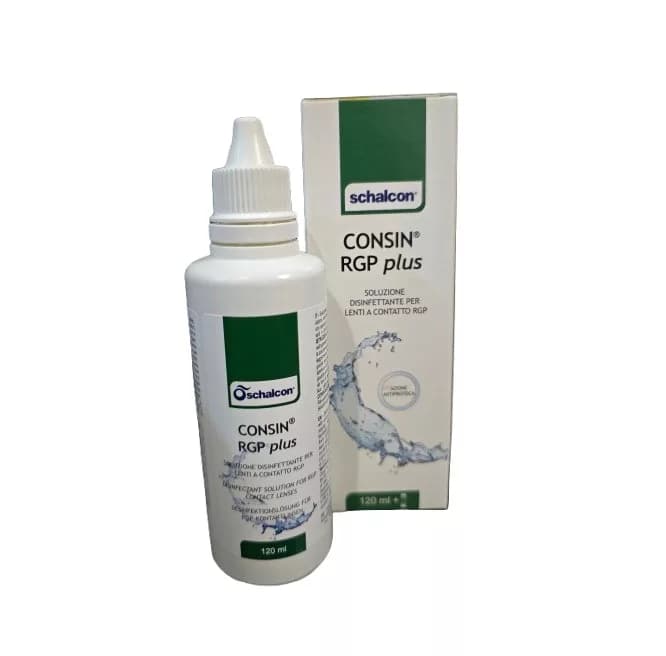 محلول شستشوی لنز هارد شالکون مدل Consin RGP Plus حجم 120میلی لیتر — تصویر ۲