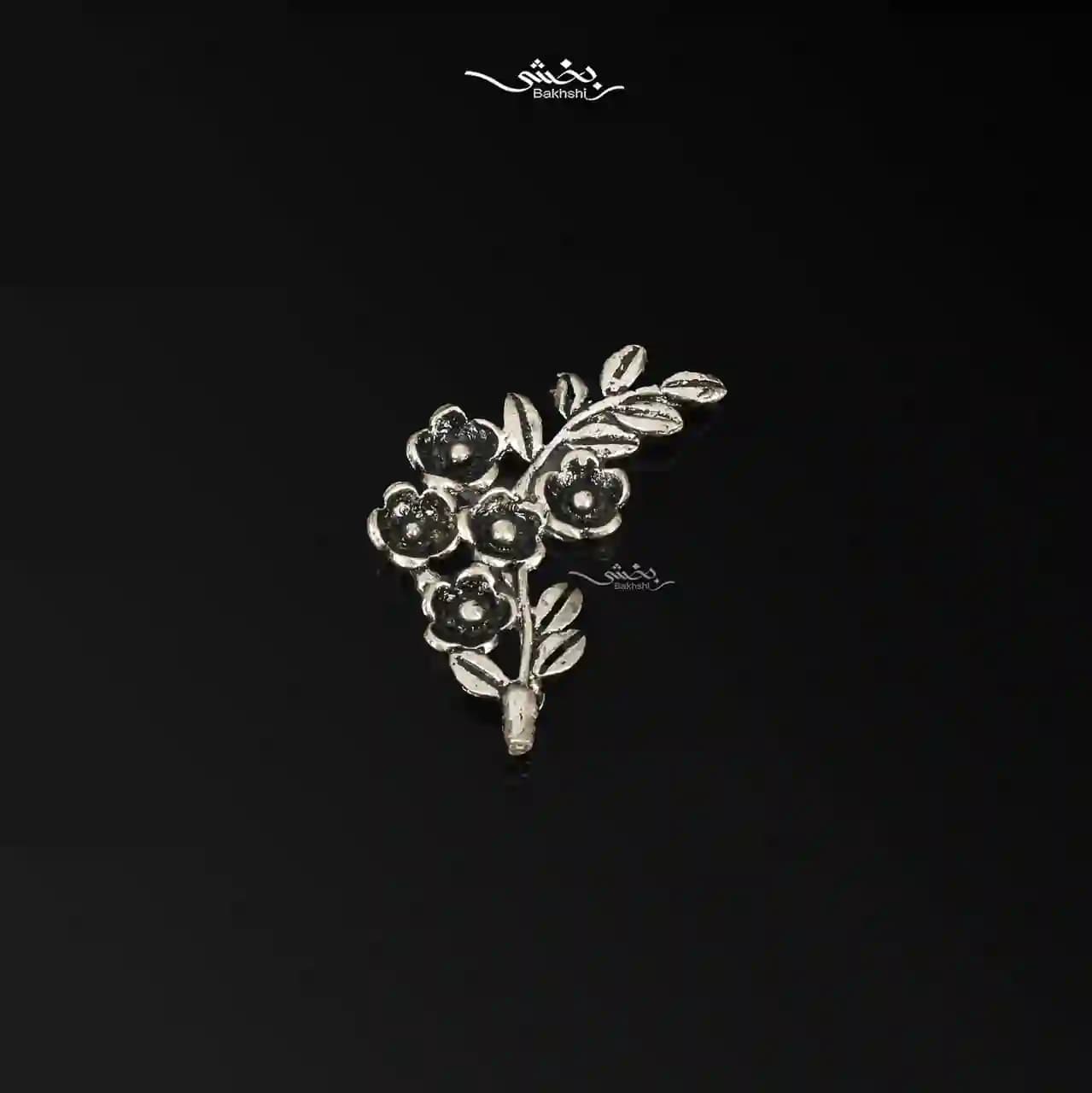 گل نقره ریختگی مخصوص کریستال کد8