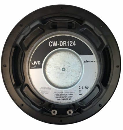ساب ووفر جی وی سی JVC CW-DR124 — تصویر ۲