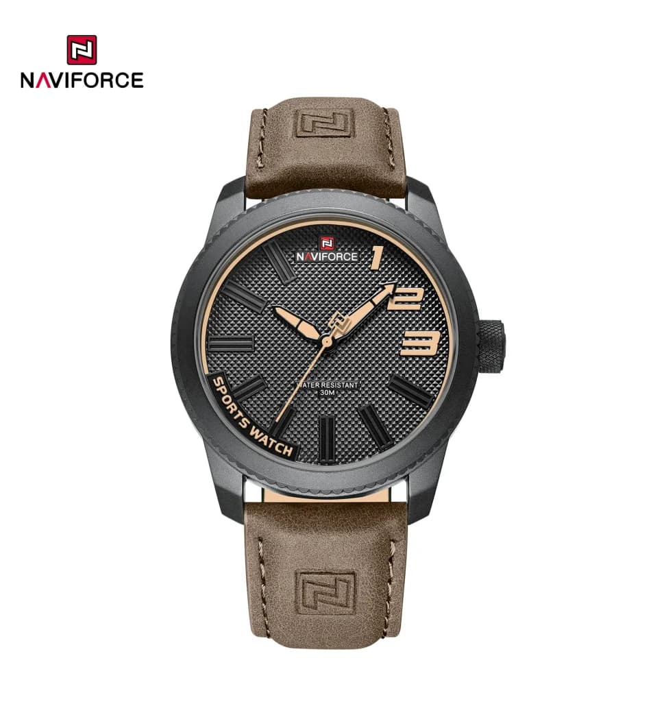 ساعت مردانه نیوی فورس Naviforce NF 9202 B/Y/BN