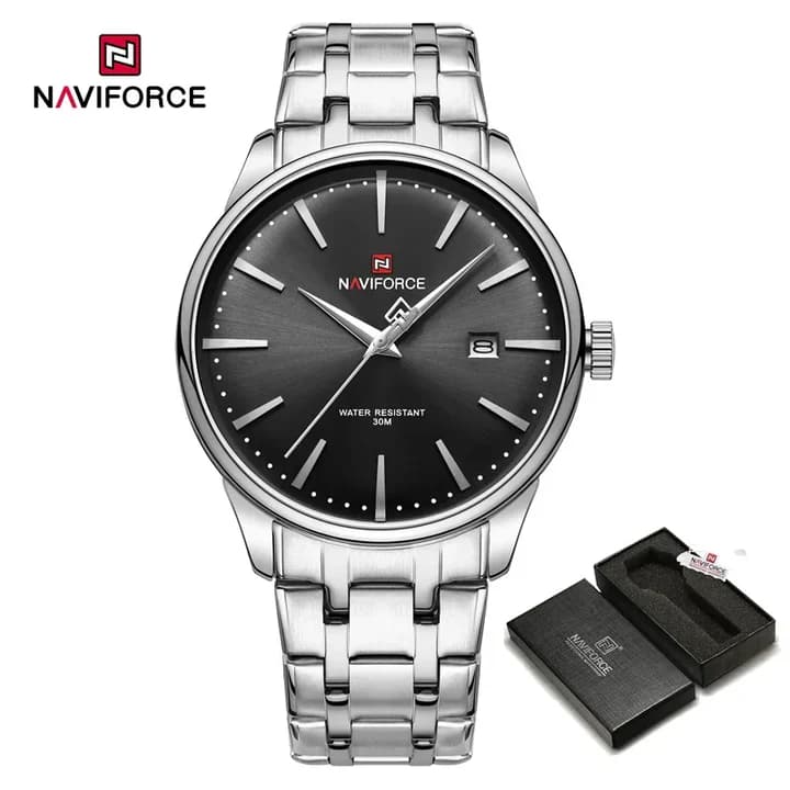 ساعت مردانه نیوی فورس Naviforce NF 9230 S/B/S