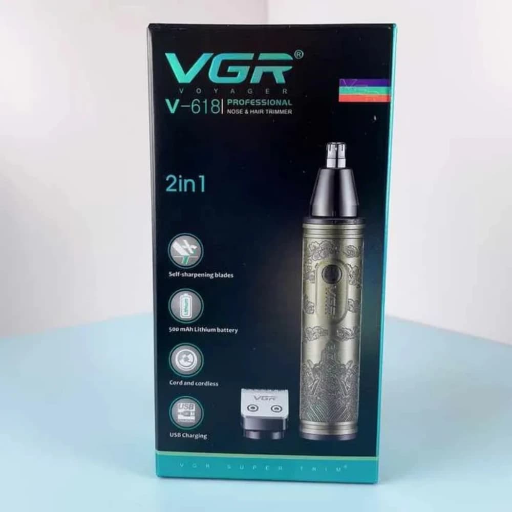 موزن گوش و بینی 2کاره وی جی آر VGR مدل V-618 — تصویر ۵