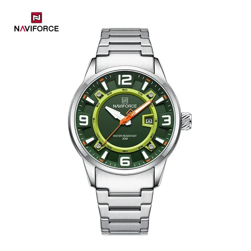 ساعت مردانه نیوی فورس Naviforce NF 8044 S/GN/S