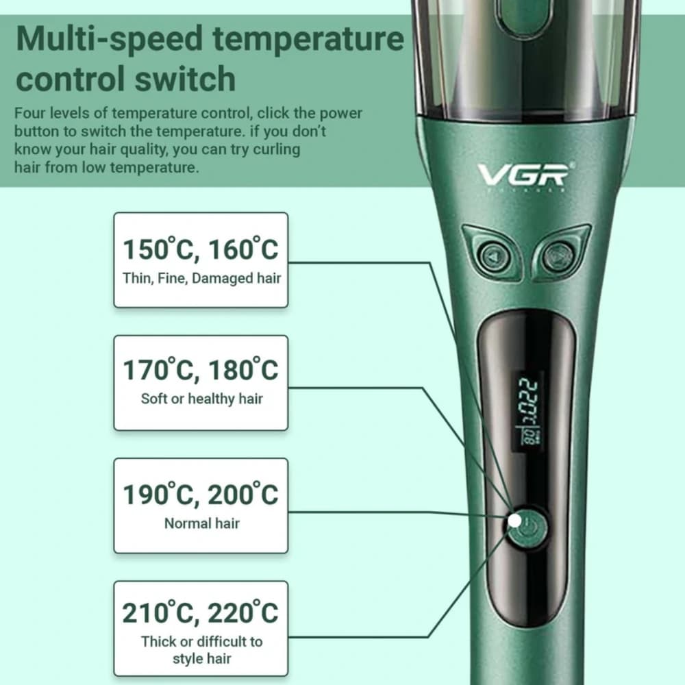 فرکننده و حالت دهنده مو وی جی ار مدل V-583 — تصویر ۴