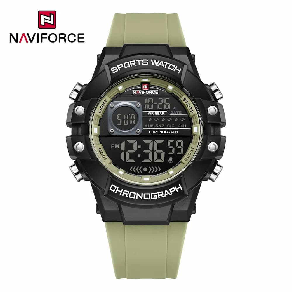 ساعت مردانه نیوی فورس Naviforce NF 6102 B/GN/GN
