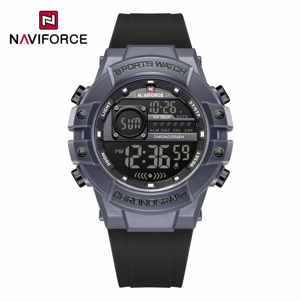ساعت مردانه نیوی فورس Naviforce NF 6102 GY/GY/B