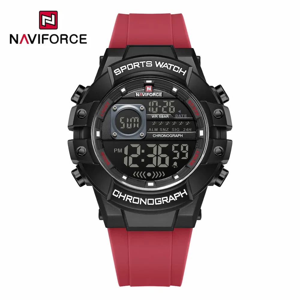 ساعت مردانه نیوی فورس Naviforce NF 6102 B/R/R