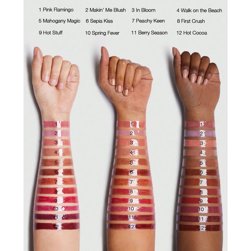 پک 12 عددی لیپ پلامپر شیگلم Sheglam مدل Pout-Perfect — تصویر ۳