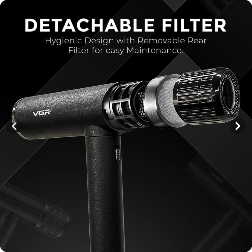 سشوار حرفه‌ای 1900 وات وی جی ار مدل V-640HD — تصویر ۴