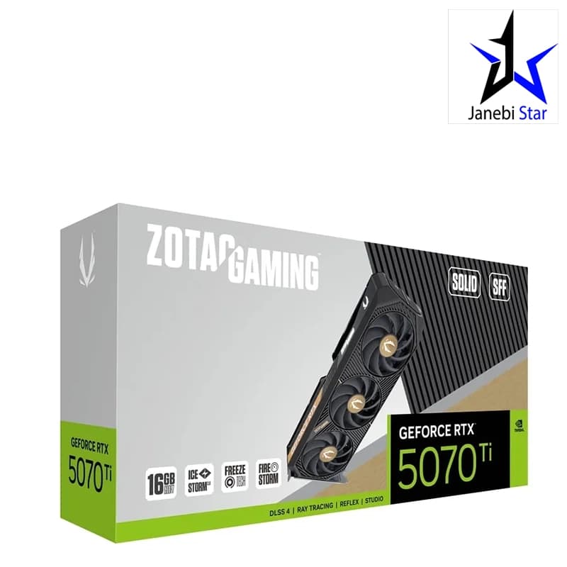 کارت گرافیک زوتک مدل RTX 5070 Ti SOLID SFF 16GB — تصویر ۵