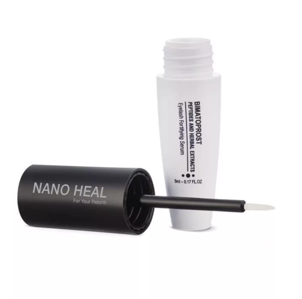 پک سرم تقویت‌کننده مژه نانو هیل مدل Bimatoprost مناسب برای انواع پوست حجم 5 میلی‌لیتر — تصویر ۲