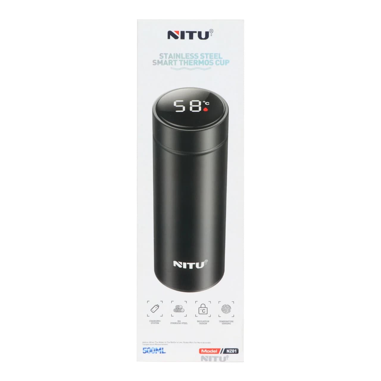 فلاسک دیجیتال Nitu مدل NZ01 — تصویر ۶