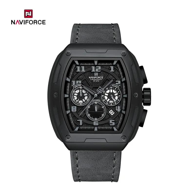 ساعت مردانه نیوی فورس Naviforce NF 8053 B/GY/GY