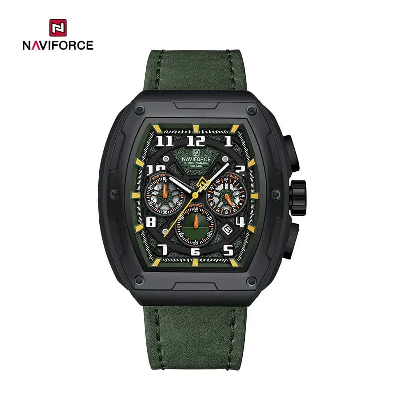 ساعت مردانه نیوی فورس Naviforce NF 8053 B/GN/GN
