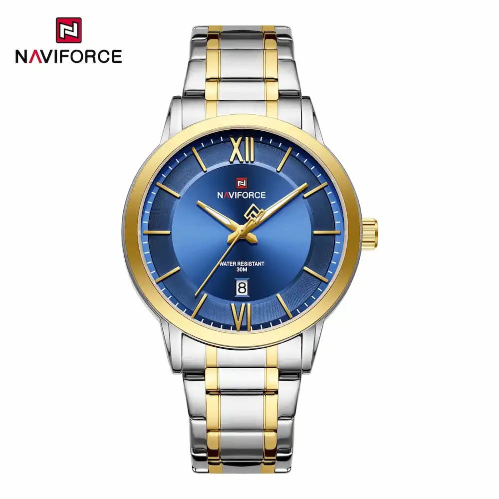 ساعت مردانه نیوی فورس Naviforce NF 9254 S/BE/G