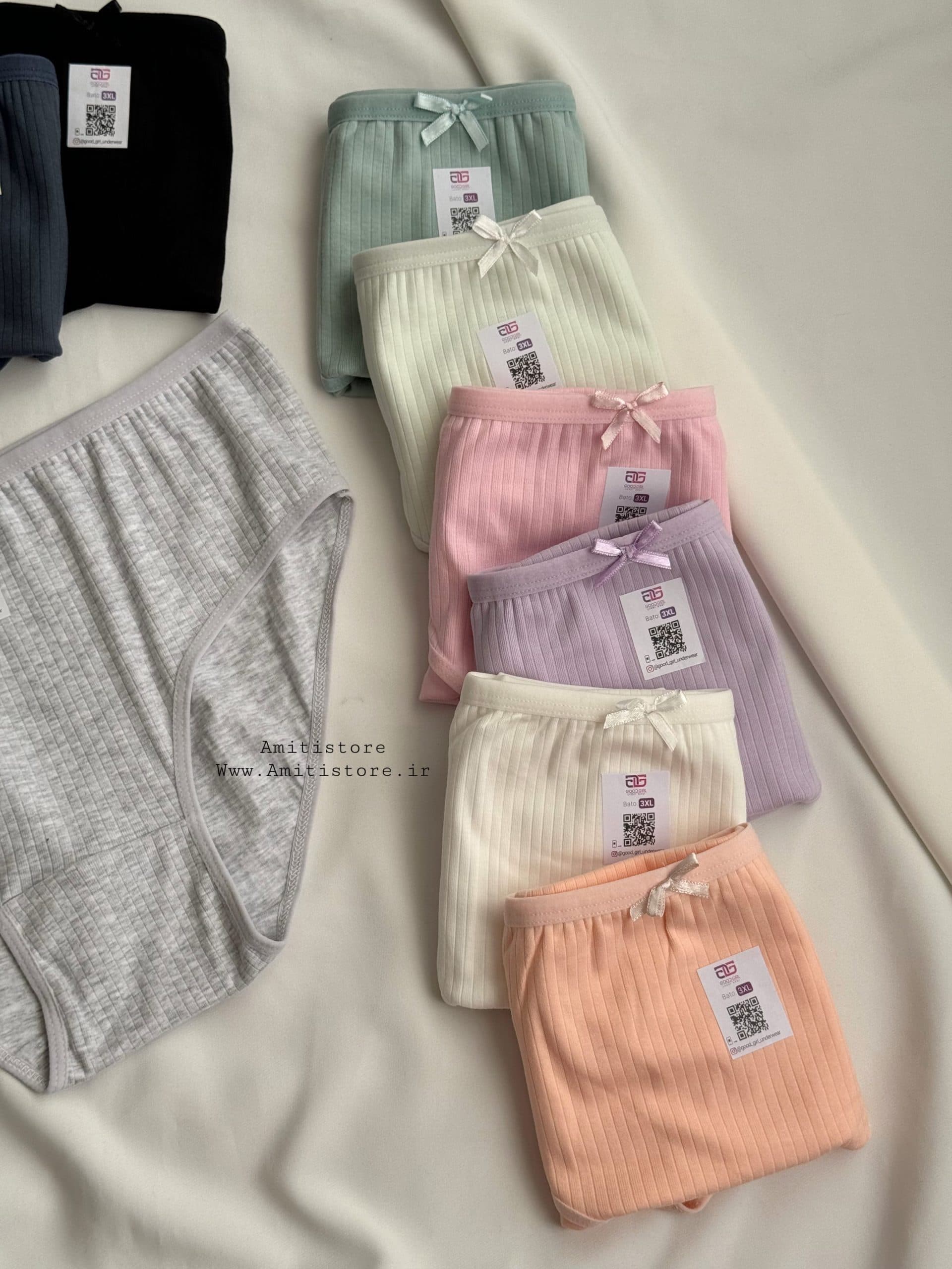 پک شورت نخی کبریتی کد 401 — تصویر ۲