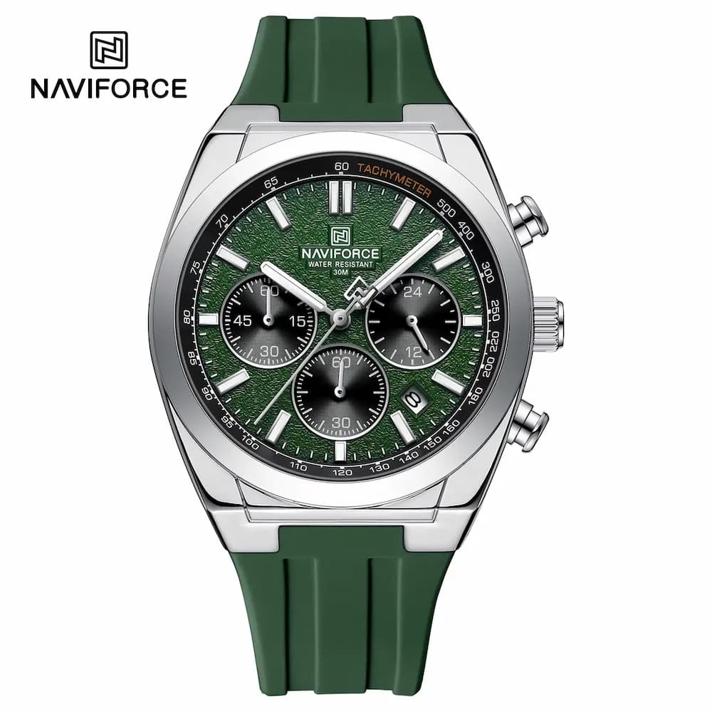 ساعت مردانه نیوی فورس Naviforce NF 8080 S/GN/GN