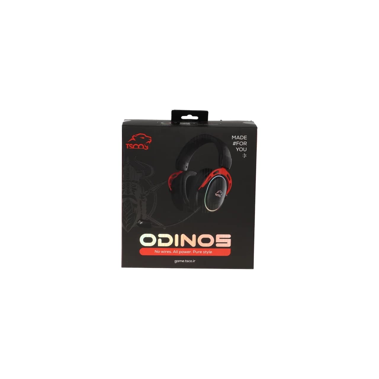 هدفون بی سیم گیمینگ TSCO مدل Odinos GH 6168 — تصویر ۶