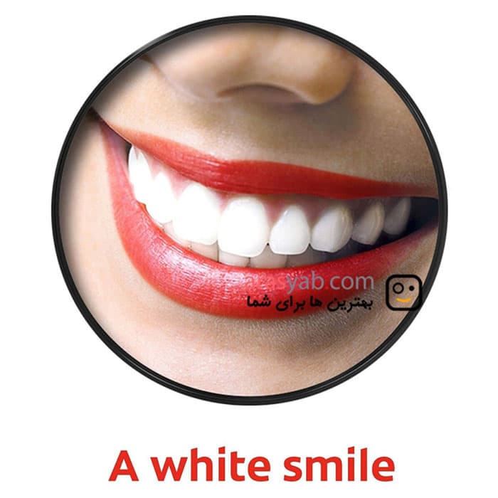 خمیر دندان کولگیت COLGATE مدل Optic White مخصوص چای، سیگار و قهوه حجم 50 میل — تصویر ۵
