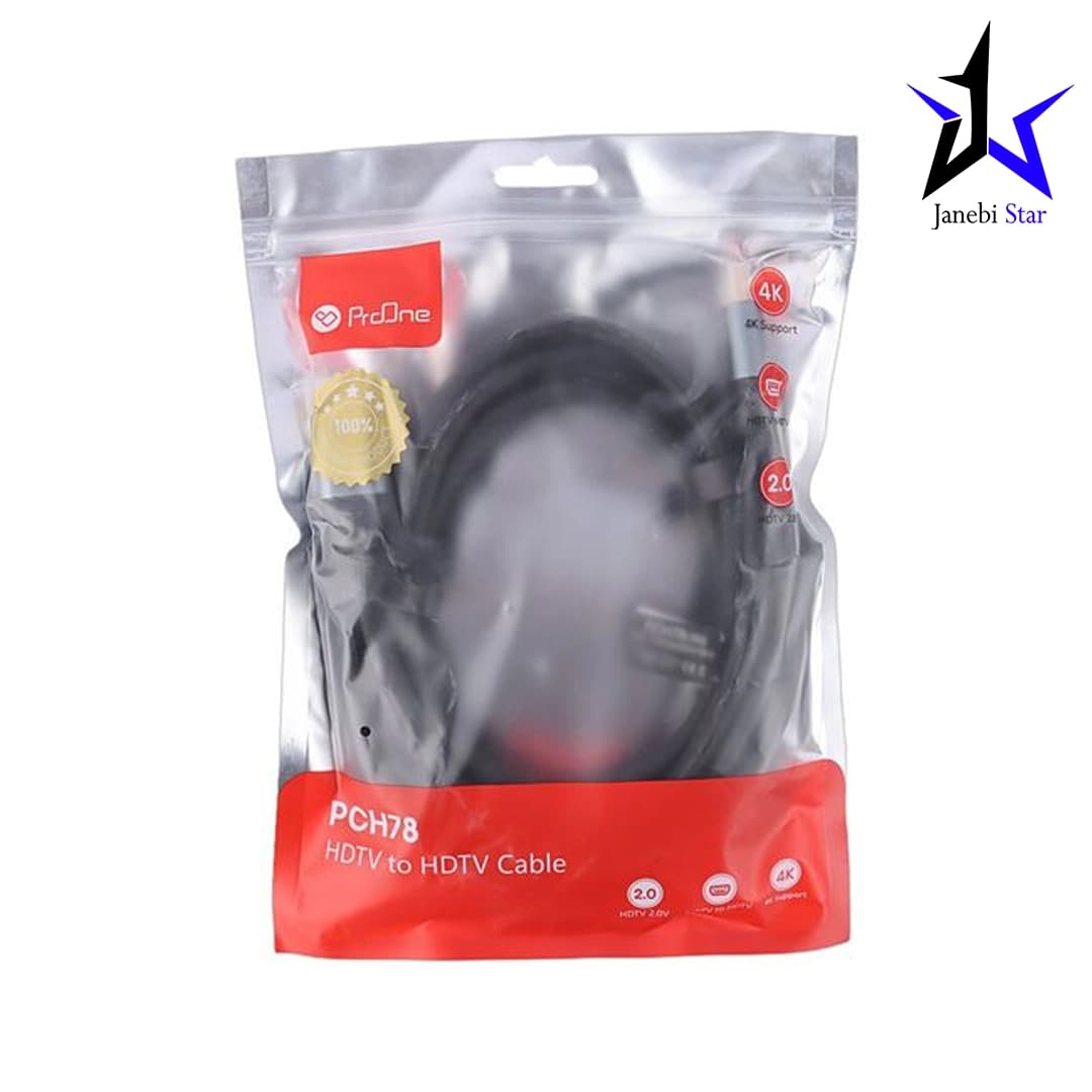 کابل HDMI 4K پرووان PCH78 طول 3 متر — تصویر ۲