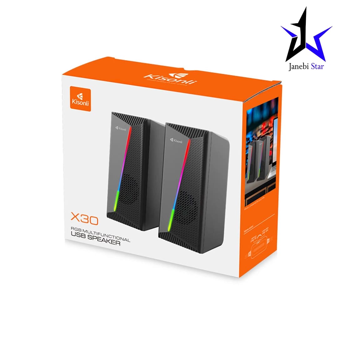 اسپیکر دسکتاپ کیسونلی X30 — تصویر ۵