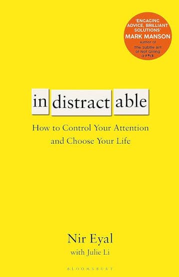 کتاب Indistractable (غیرقابل حواس‌پرتی) نسخه انگلیسی PDF | نیر ایال
