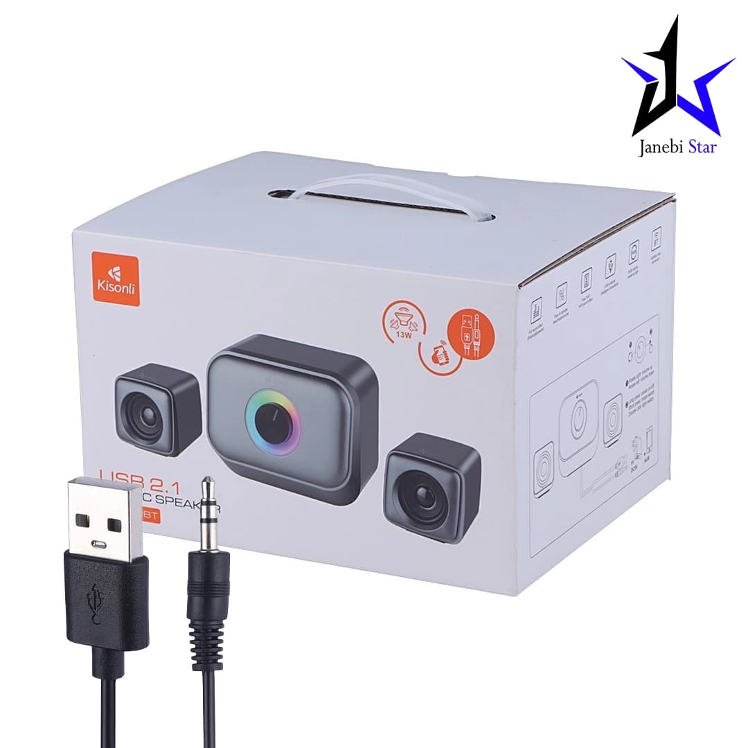 اسپیکر دسکتاپ کیسونلی مدل U-3200BT — تصویر ۴