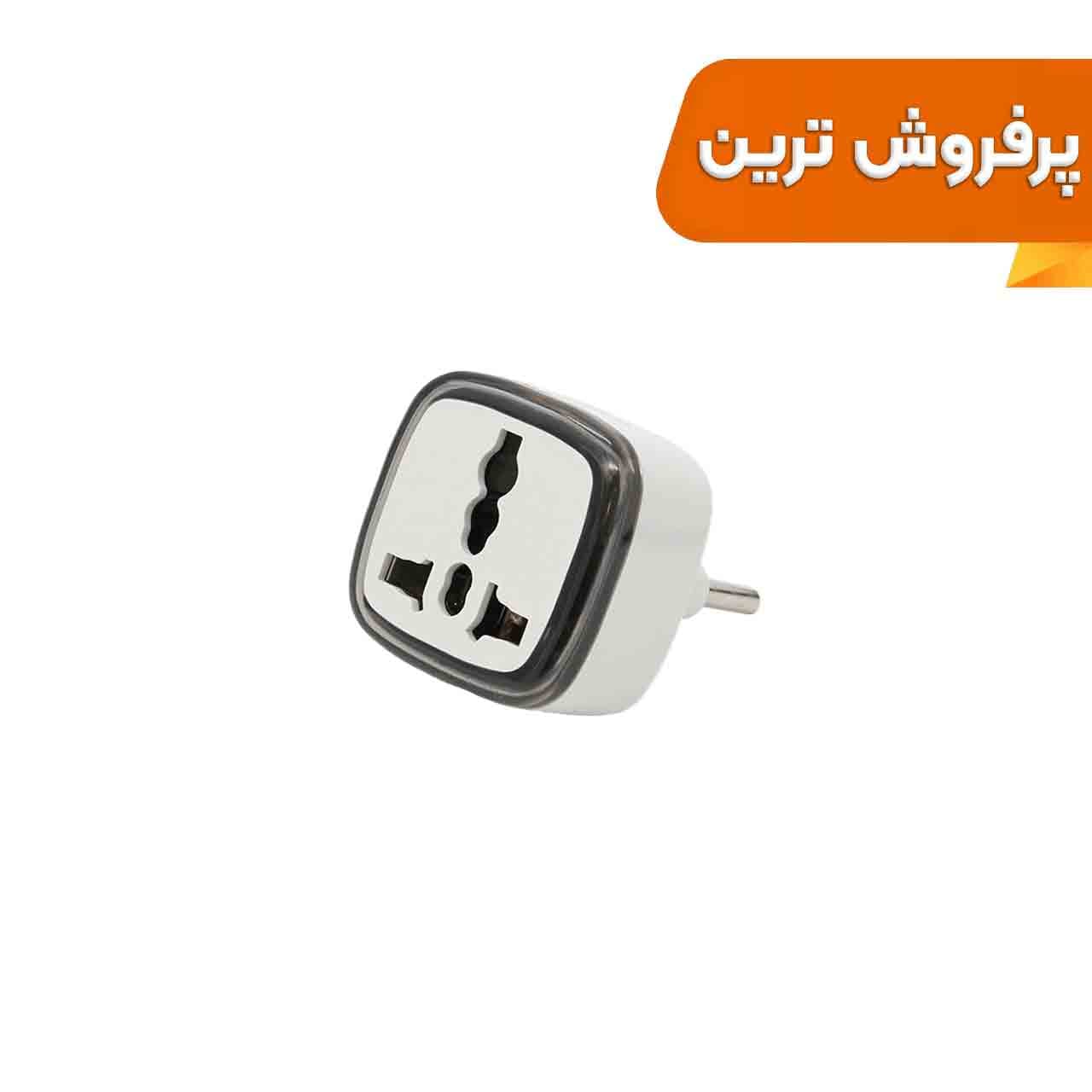 تبدیل برق 3 به 2 هادرون مدل A10E-1 (بسته 12 عددی)