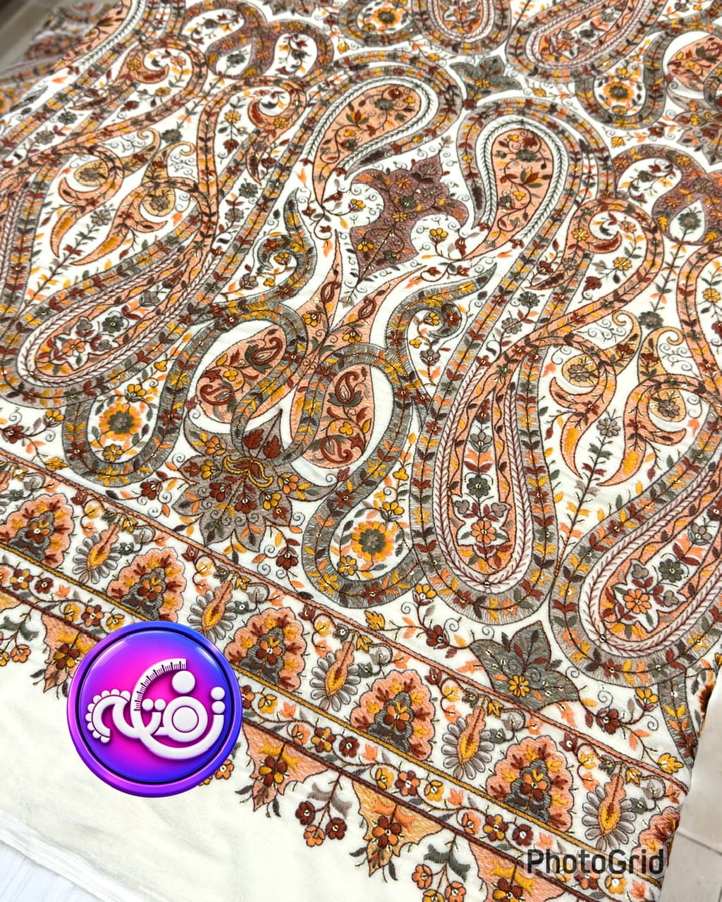 پارچه مخمل سوزندوزی