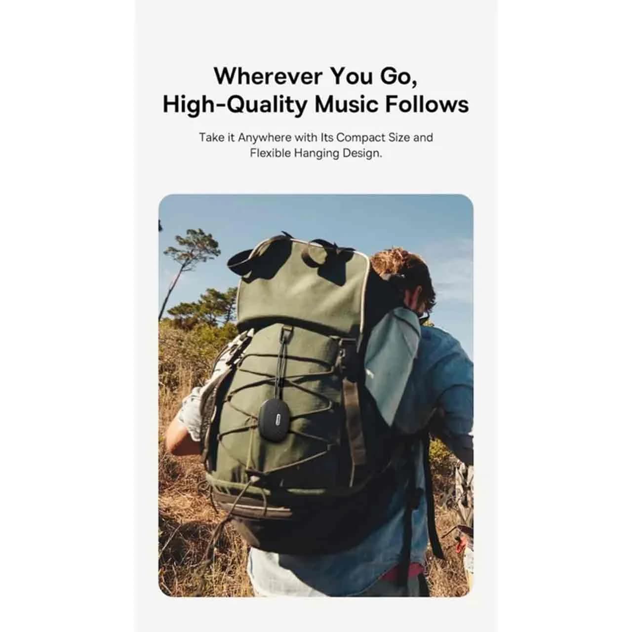 اسپیکر بی سیم Baseus مدل AeQur 35 Pro — تصویر ۶
