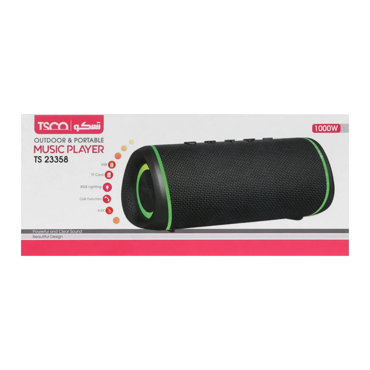 اسپیکر بلوتوثی 16w تسکو TSCO مدل TS 23358 — تصویر ۷