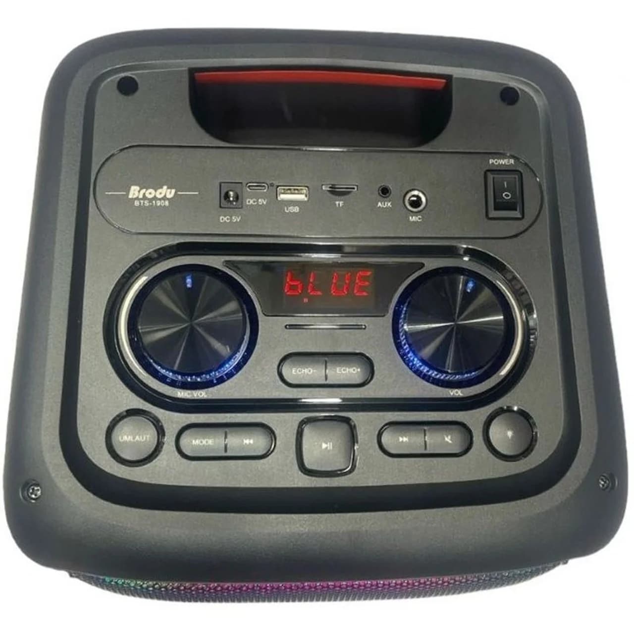 اسپیکر بلوتوثی 80W برودو Brodu BTS-1910 — تصویر ۳