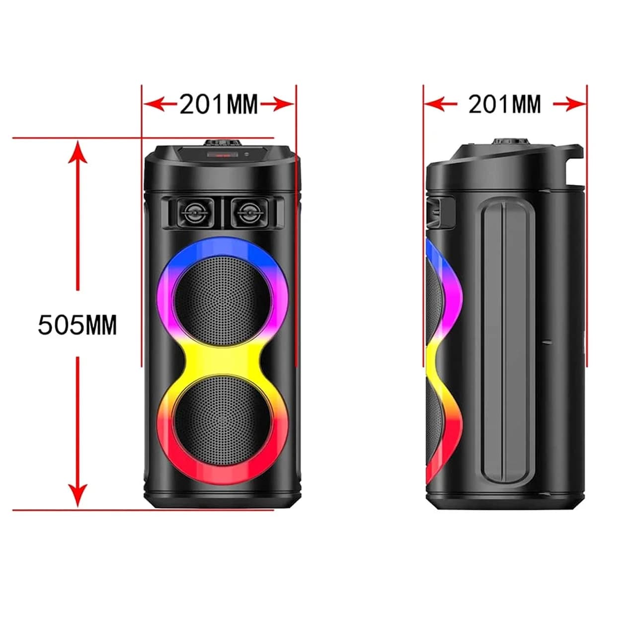 اسپیکر 20W بلوتوثی SinG-e مدل ZQS-6212 — تصویر ۶