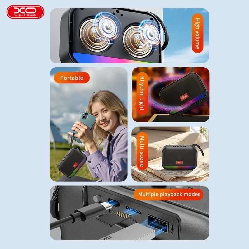اسپیکر بلوتوثی 5وات ایکس او مدل XO F66 — تصویر ۶