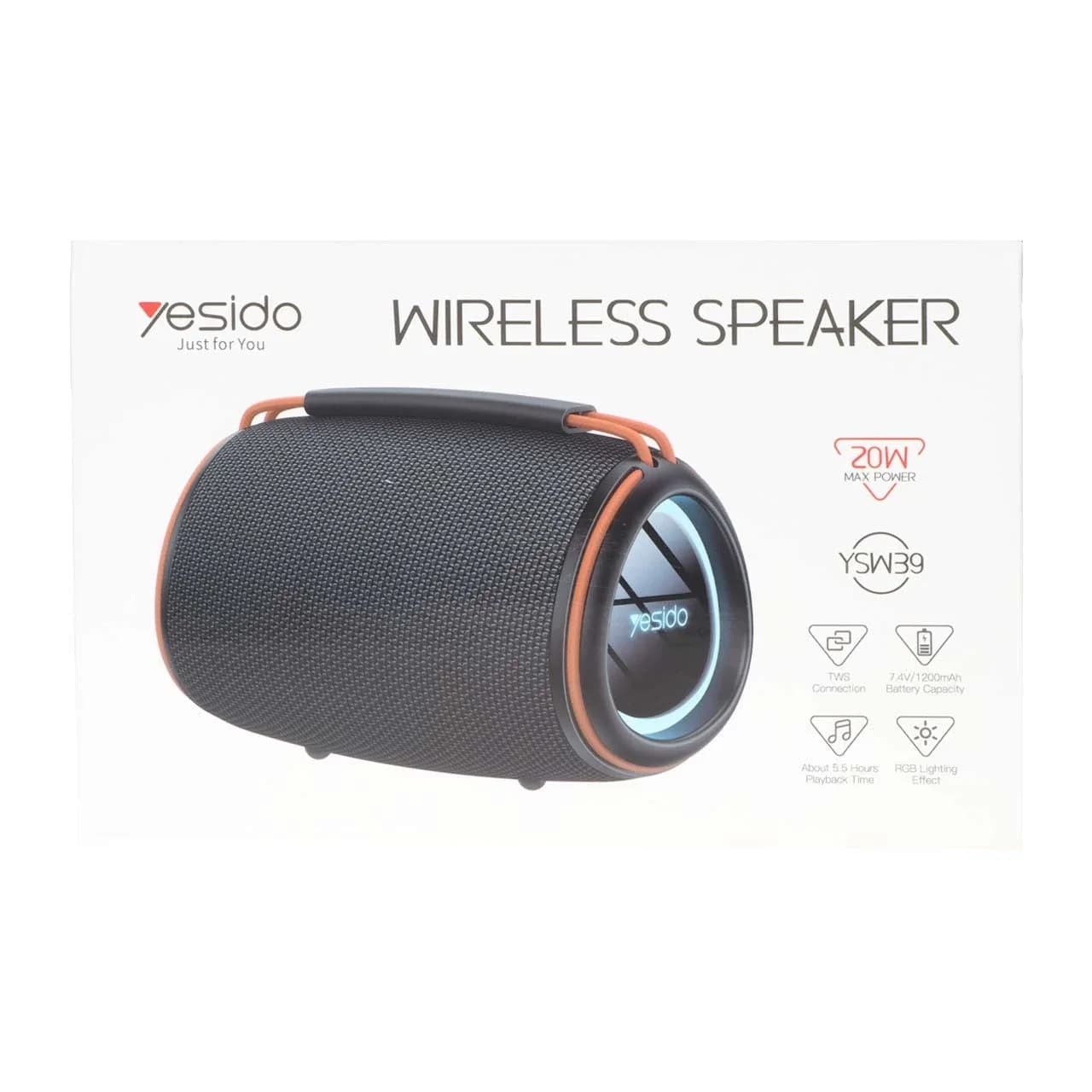 اسپیکر بلوتوثی 20 وات یسیدو Yesido YSW39 — تصویر ۶