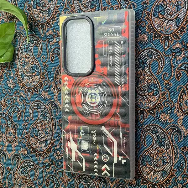 قاب گوشی Galaxy S23 Ultra ژله‌ای طرح Electronic Circuit Design — تصویر ۲